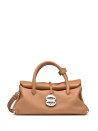 Alma Centauro brown leather bag with shoulder strap