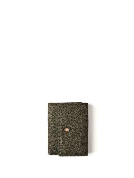 Medium Wallet with Leather Flap