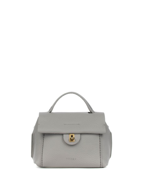 Grey Queen Shoulder Bag with Shoulder Strap