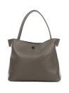 Shopping bag choco in pelle