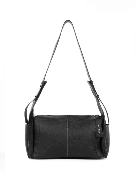 Black Leather Shoulder Bag