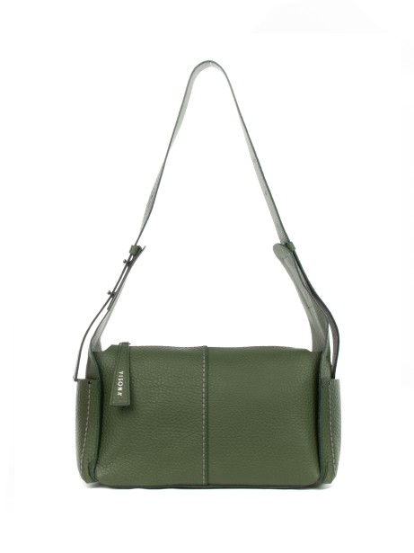 Green Leather Shoulder Bag