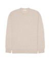 Men's beige crewneck sweater