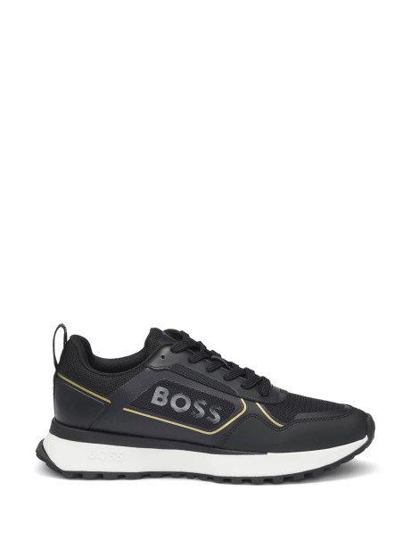 Men's Sneaker with Maxi Side Logo