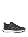 Sneaker uomo con maxi logo laterale