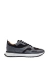 Sneaker uomo in pelle e suede