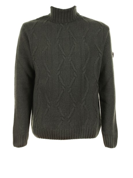 Turtleneck with texture