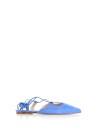 Ballerina flat shoes with ankle strap