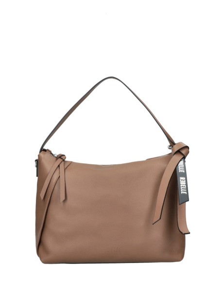 Dita Big Petra Brown Leather Shoulder Bag