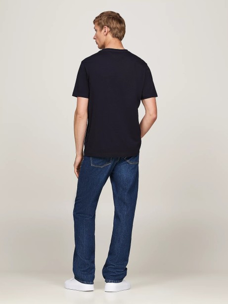 T-shirt blu navy con logo