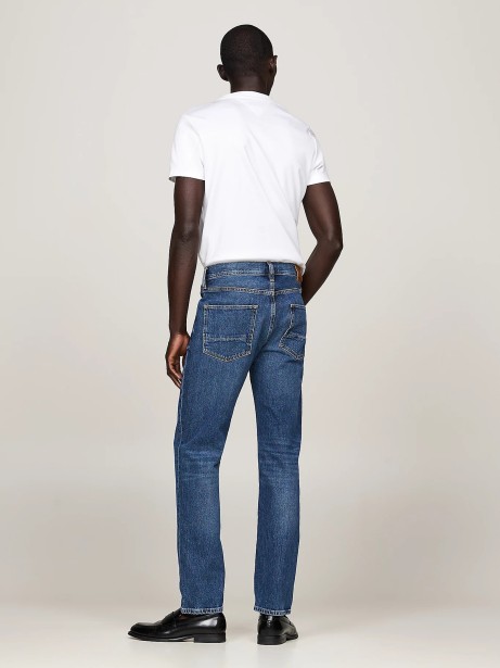 Faded Denton Straight Fit Jeans