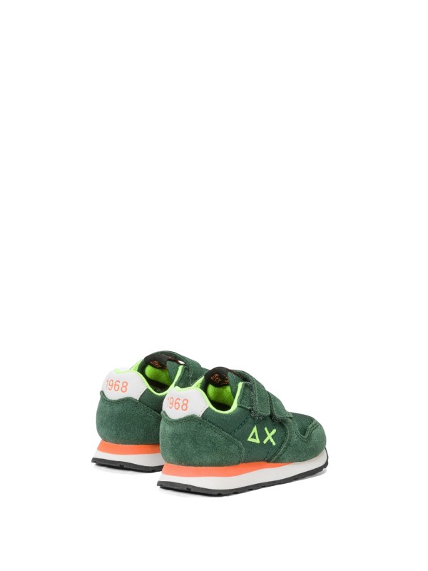 Sneaker kids verde con strap