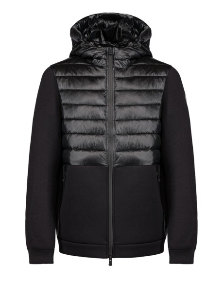 Black Zip Up Hooded Jacket