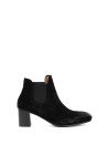 Black Suede Ankle Boot