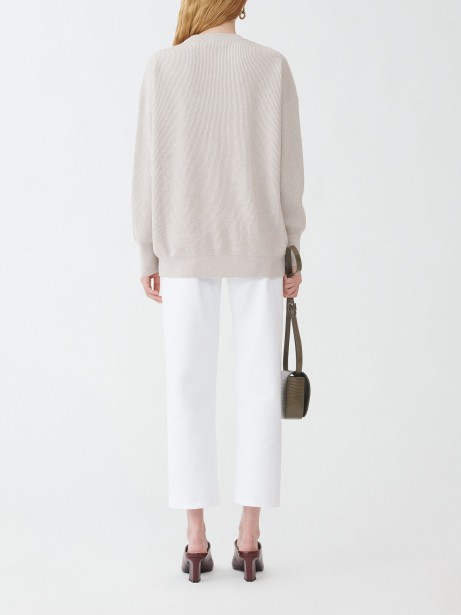 Women's greige sweater