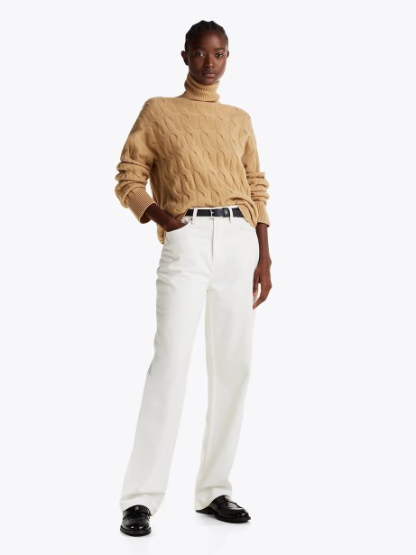 Relaxed Fit Pure Wool Turtleneck 2