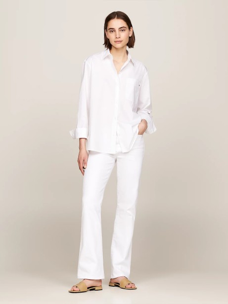 Shirt with embroidered flag on the pocket 2