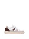 COURT women's sneakers in leather and suede