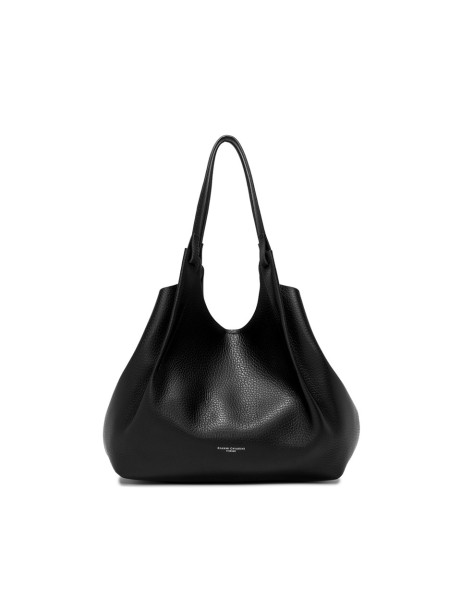 DUA bag in double grain maxi leather