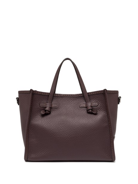 Shopping bag Firenze in double bubble leather