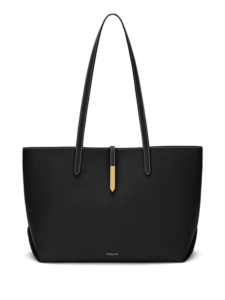 Shopper Tokyo black leather