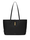 Shopper Tokyo nera in pelle