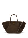 Borsa  Midi New York marrone in shearling