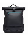 Water-resistant 15.6" roll-top laptop backpack