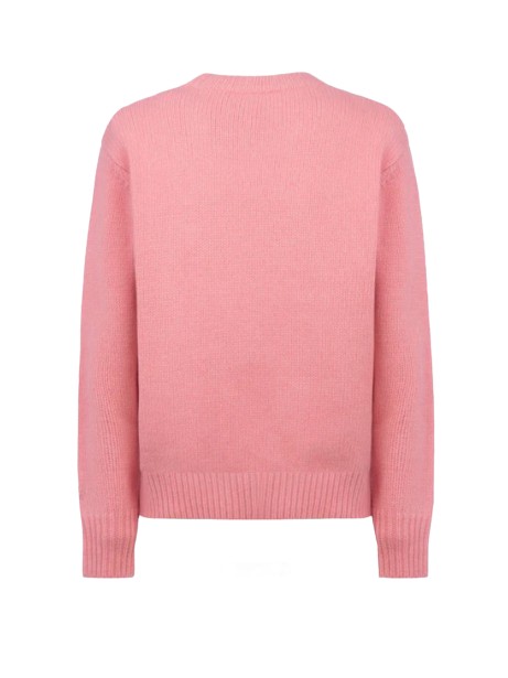 Maglione rosa con stampa Apres Ski 2