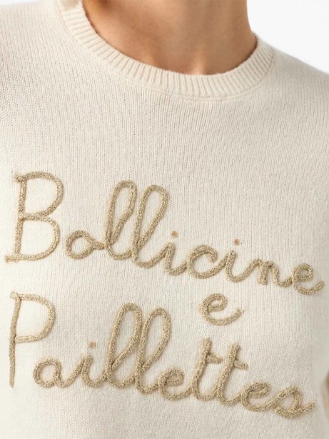 Sweater with sequin embroidery Bubbles 2
