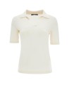 Women's Polo in Cotton and Silk