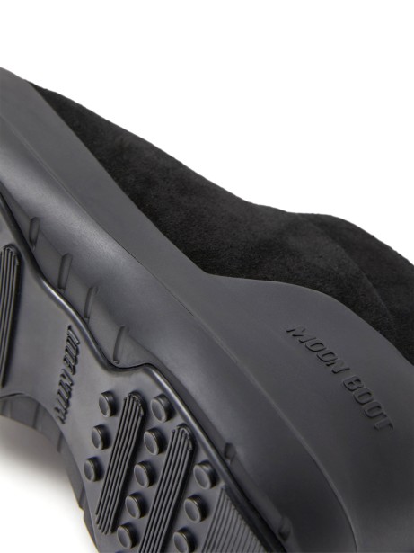 Low Black Suede Polish