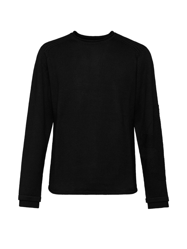 Men's Black Crewneck Sweater Men's Black Crewneck Sweater
