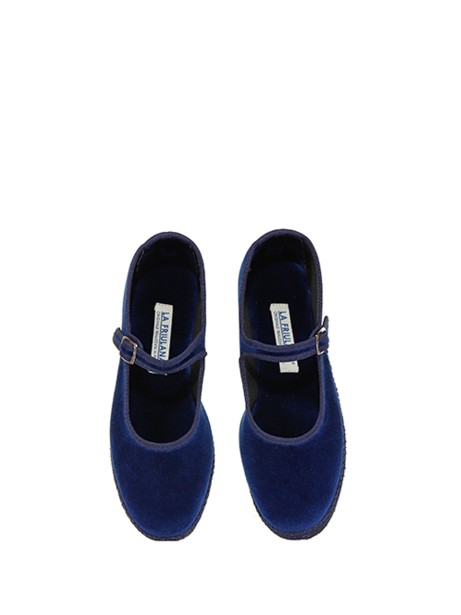 Friulana Bebe' gros grain blu
