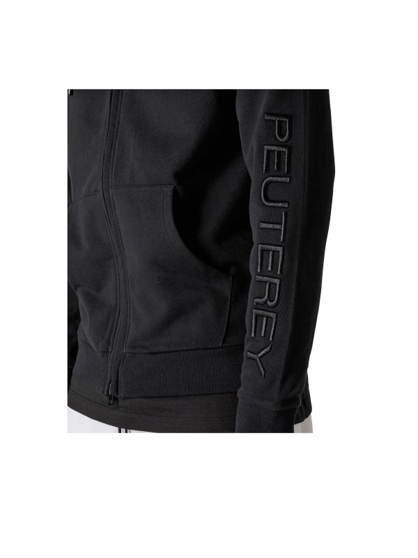 Black Sweatshirt With Zip