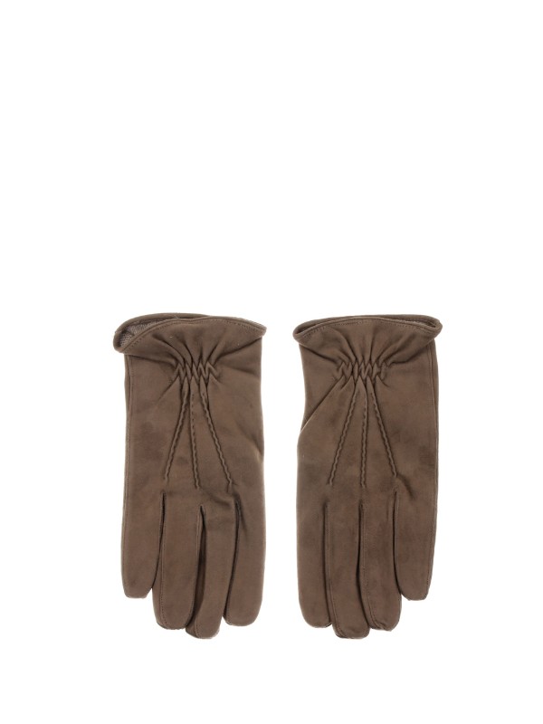 Guanti in suede