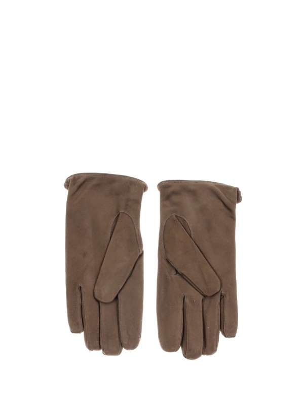 Guanti in suede