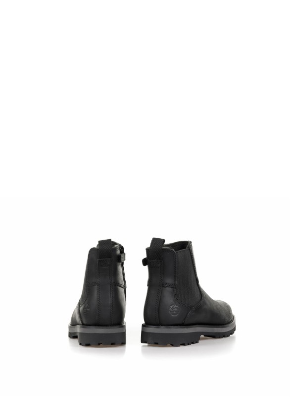 Ankle boots with strap