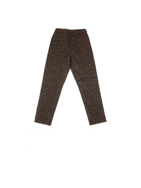 Pantalone ragazza animalier