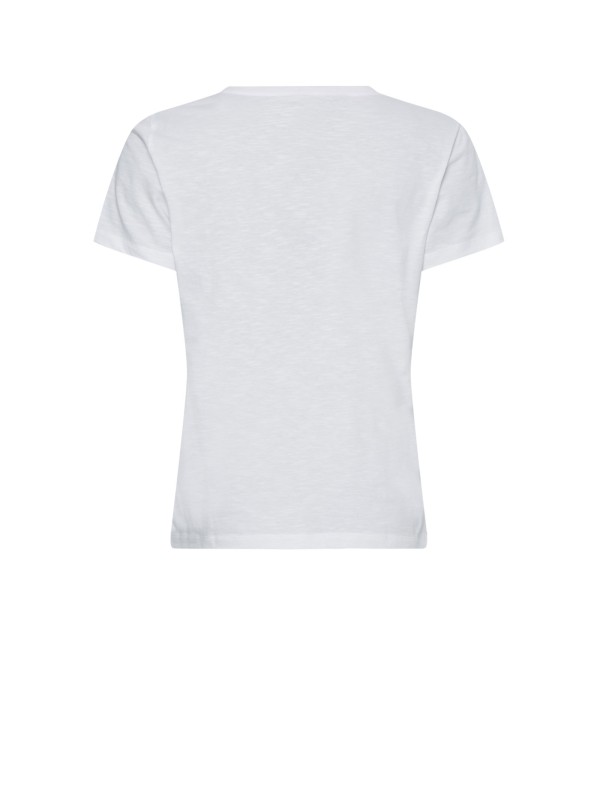 T-shirt in cotone con dettaglio