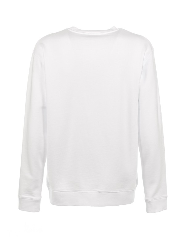 Sweatshirt with contrasting logo