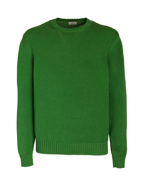 Sweater with crew neck