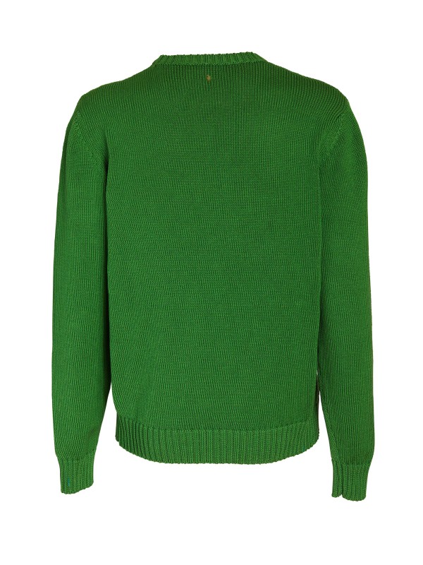 Sweater with crew neck