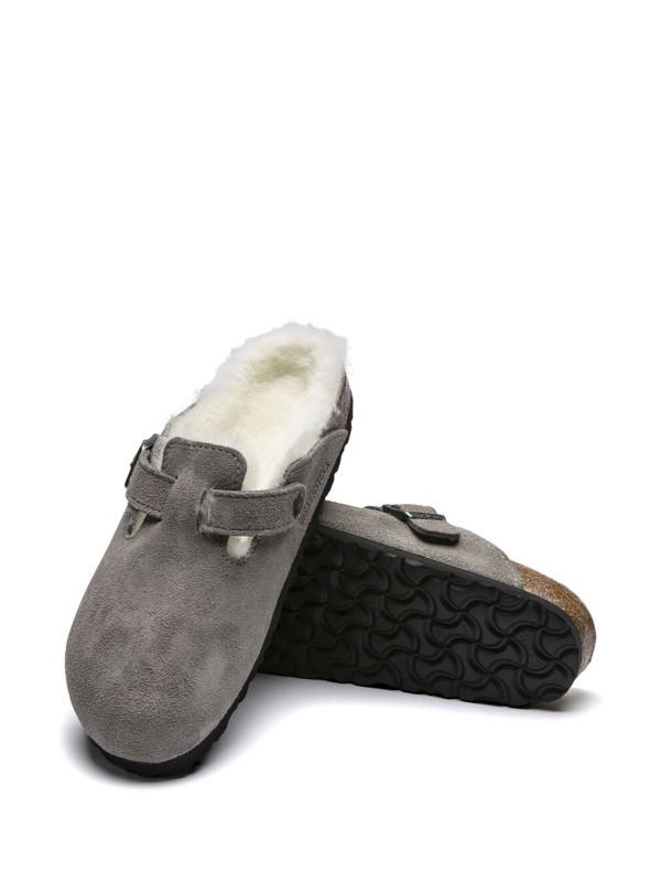 Boston slipper with Shearling