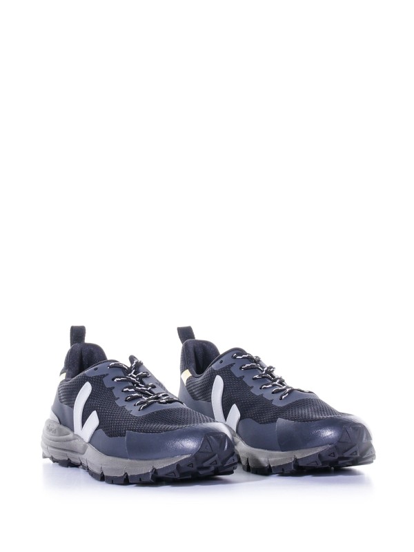 Sneaker in pelle con logo