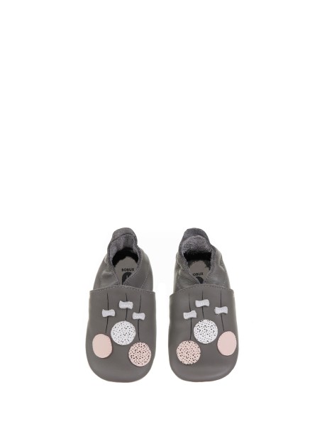 Gray slippers