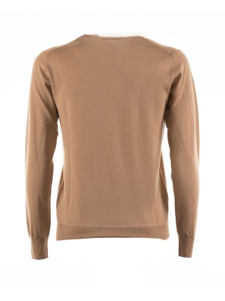 Crewneck wool sweater