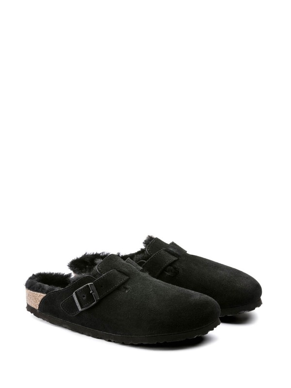 Boston slipper with Shearling