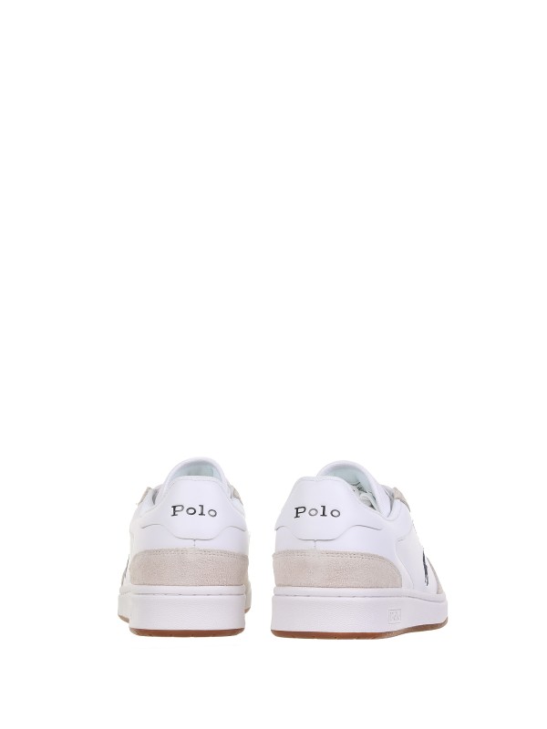 Sneakers Polo Court PP in pelle