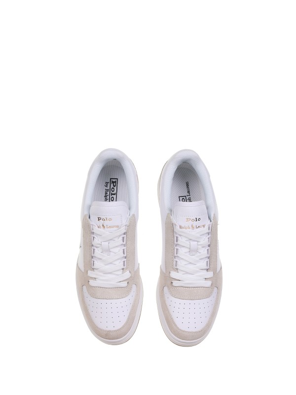 Polo Court PP leather sneakers